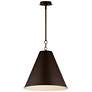 1_Veritas 18" 1-Light Pendant Chestnut Bronze