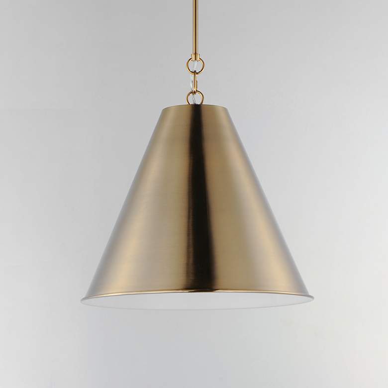 Image 2 Veritas 18" 1-Light Pendant Heritage more views