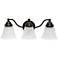 Veritek 19 1/4"W Oil-Rubbed Bronze 3-Light Bath Light