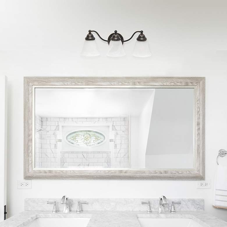 Image 5 Veritek 19 1/4"W Oil-Rubbed Bronze 3-Light Bath Light more views