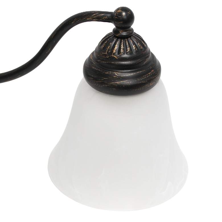 Image 7 Veritek 19 1/4"W Oil-Rubbed Bronze 3-Light Bath Light more views