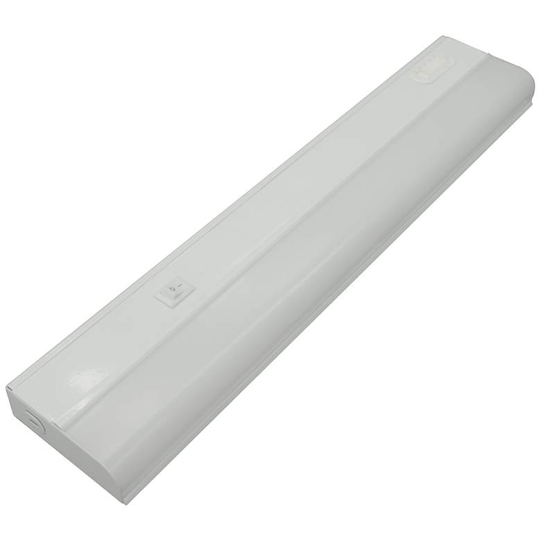 Image 1 Verity 18 inch Wide White LED Under Cabinet Light