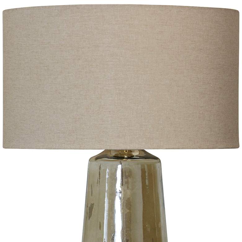 Image 3 Verity Aged Gold Luster Glass Table Lamp more views