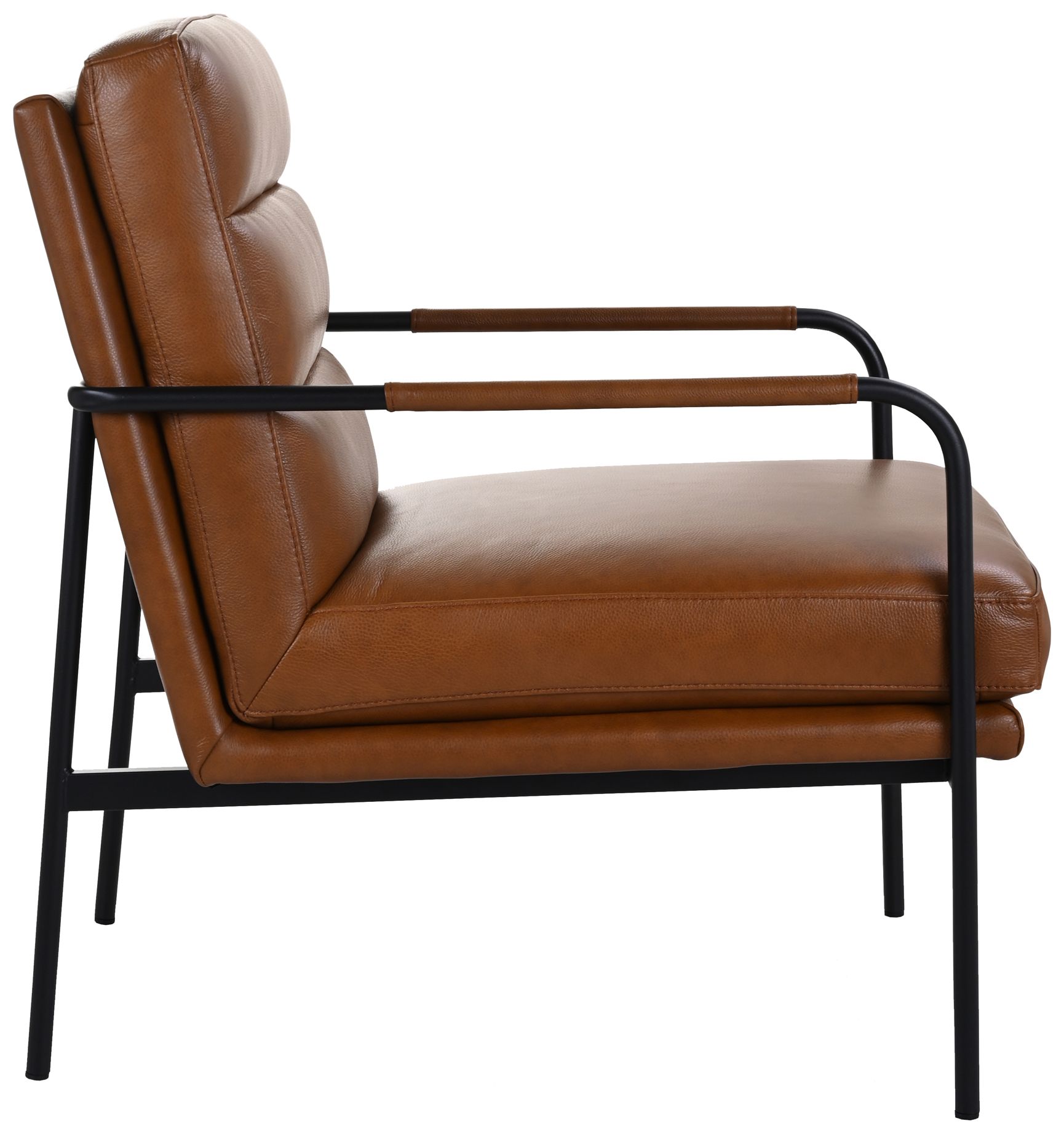 Image 2 Verlaine Armchair Chestnut Brown more views