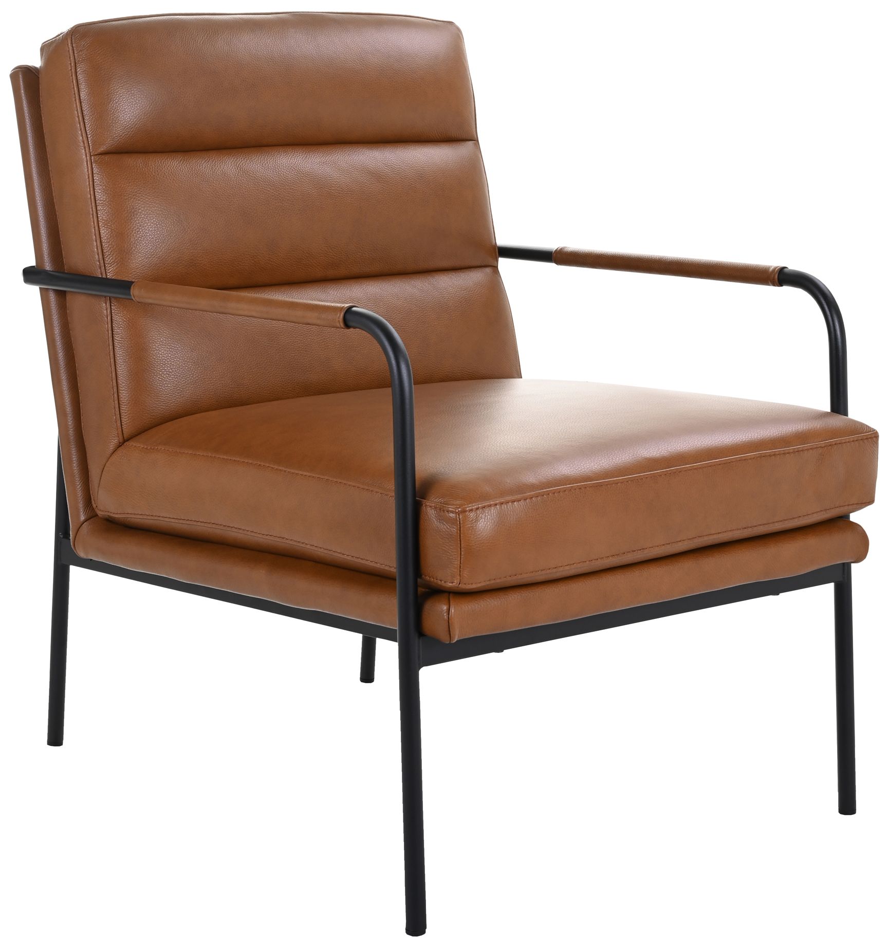Image 3 Verlaine Armchair Chestnut Brown more views