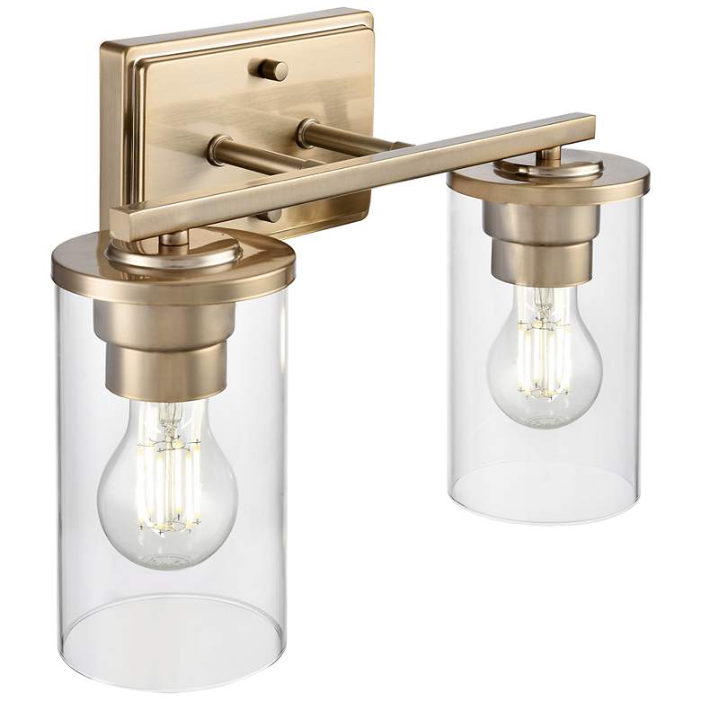 Image 4 Verlana 14" Wide 2-Light Vanity in Modern Gold more views