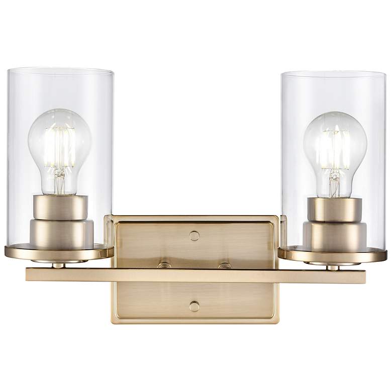 Image 5 Verlana 14" Wide 2-Light Vanity in Modern Gold more views
