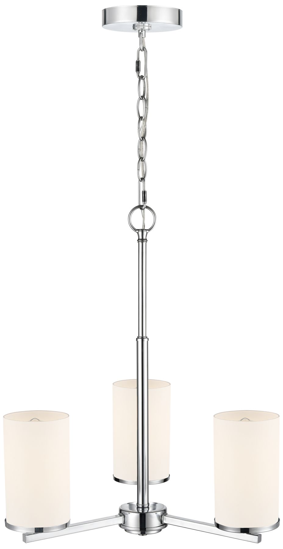 Image 3 Verlana 19" 3-Light Chandelier in Chrome more views