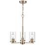 2_Verlana 19" Wide 3-Light Chandelier in Modern Gold more views