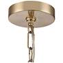 6_Verlana 19" Wide 3-Light Chandelier in Modern Gold more views