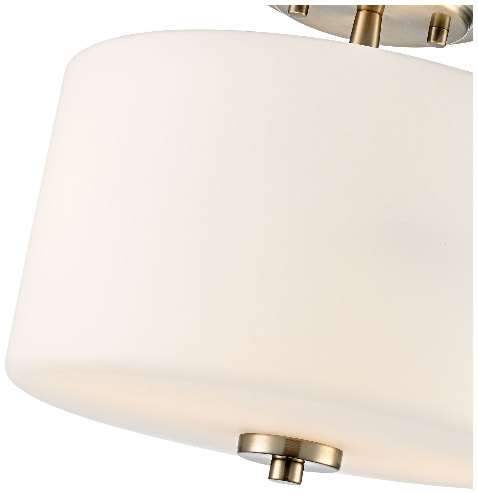 Image 6 Verlana 22" 2-Light Semi-Flush Mount in Modern Gold more views