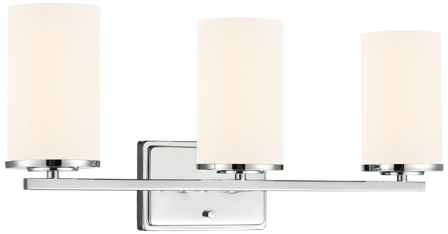 Verlana 22" Wide 3-Light Vanity in Chrome