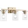 1_Verlana 22" Wide 3-Light Vanity in Modern Gold