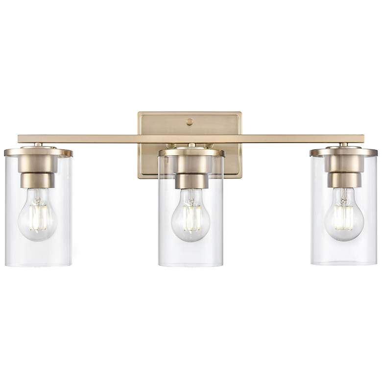 Image 3 Verlana 22" Wide 3-Light Vanity in Modern Gold more views