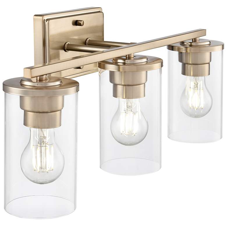 Image 4 Verlana 22" Wide 3-Light Vanity in Modern Gold more views