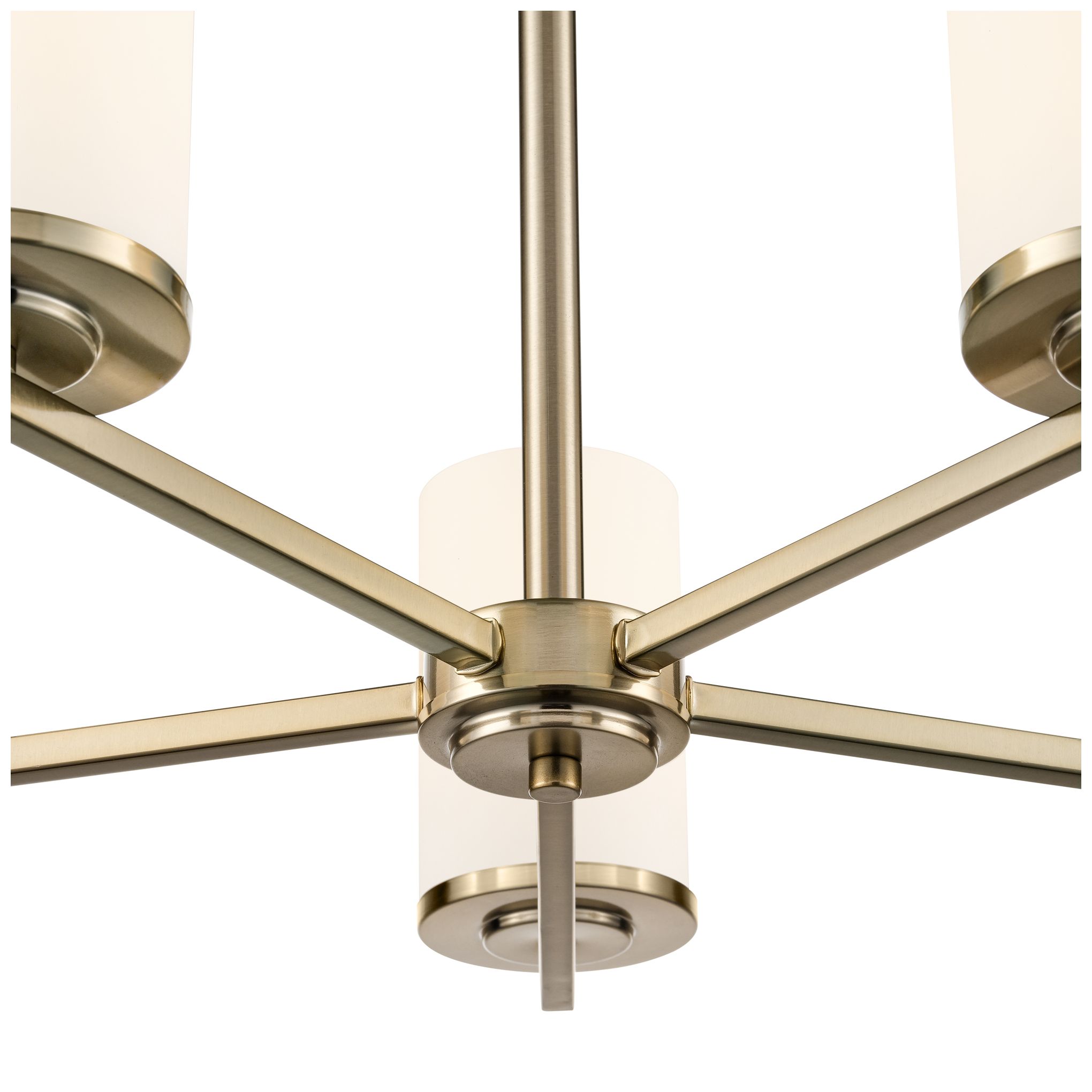 Image 3 Verlana 24" 5-Light Chandelier in Modern Gold more views