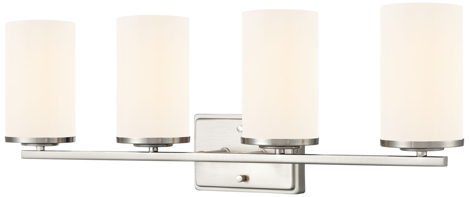 Image 3 Verlana 27.75" Wide 4-Light Vanity in Brushed Nickel more views