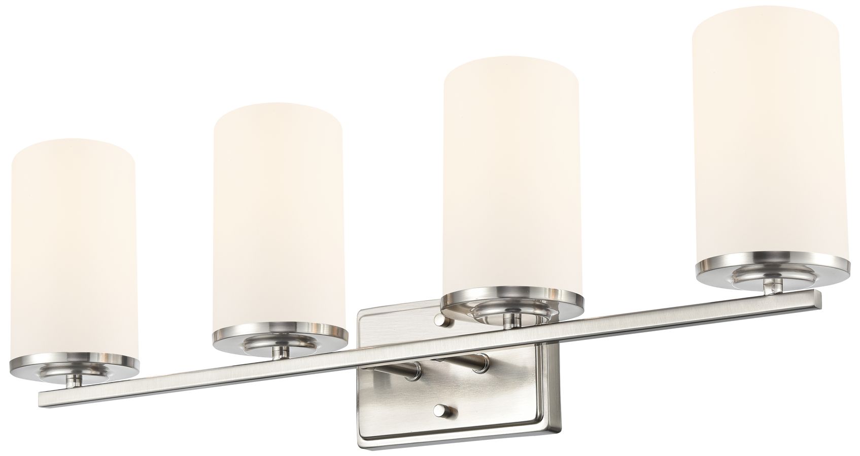 Image 5 Verlana 27.75" Wide 4-Light Vanity in Brushed Nickel more views