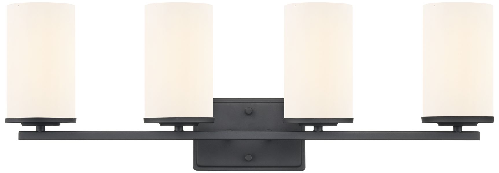 Image 3 Verlana 27.75" Wide 4-Light Vanity in Matte Black more views
