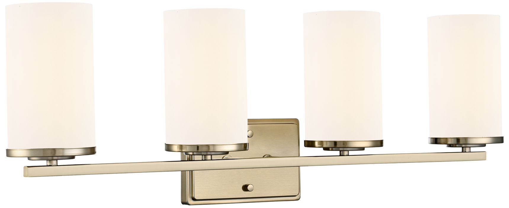Image 3 Verlana 27.75" Wide 4-Light Vanity in Modern Gold more views