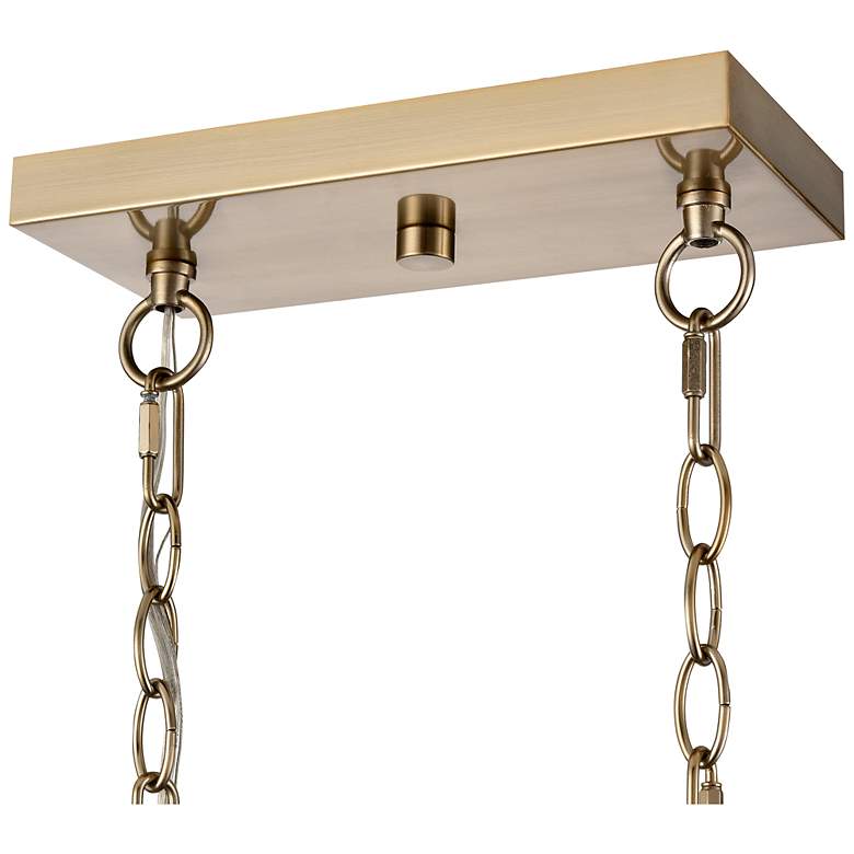 Image 5 Verlana 35" Wide 5-Light Island in Modern Gold more views