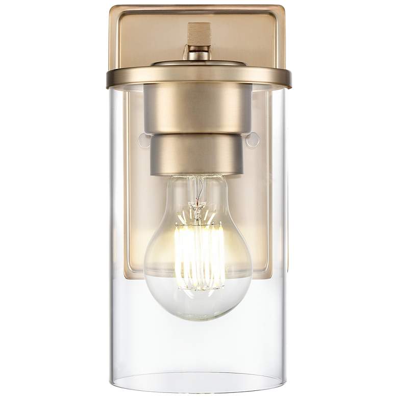 Image 3 Verlana 4.5" Wide 1-Light Vanity in Modern Gold more views