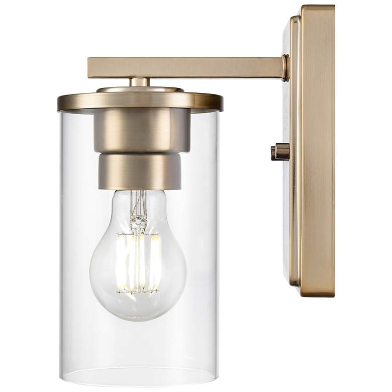 Image 4 Verlana 4.5" Wide 1-Light Vanity in Modern Gold more views