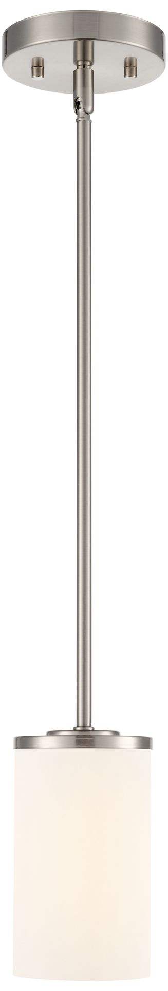 Image 2 Verlana 5" 1-Light Mini Pendant in Brushed Nickel more views