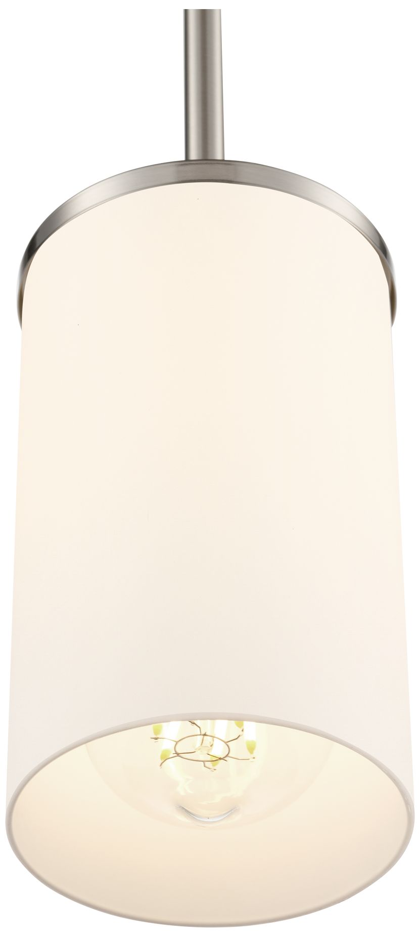 Image 3 Verlana 5" 1-Light Mini Pendant in Brushed Nickel more views