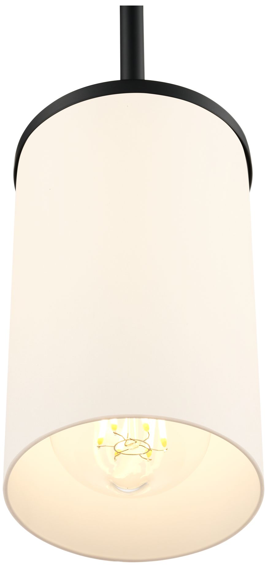 Image 3 Verlana 5" 1-Light Mini Pendant in Matte Black more views