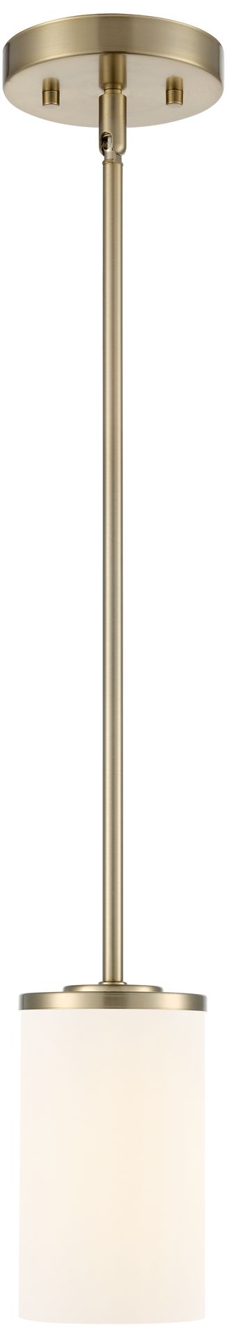 Image 2 Verlana 5" 1-Light Mini Pendant in Modern Gold more views