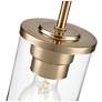 3_Verlana 5" Wide 1-Light Pendant in Modern Gold more views