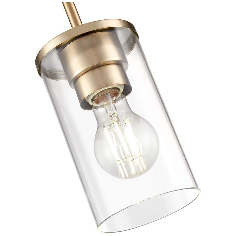 Image 4 Verlana 5" Wide 1-Light Pendant in Modern Gold more views
