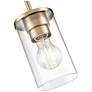 4_Verlana 5" Wide 1-Light Pendant in Modern Gold more views