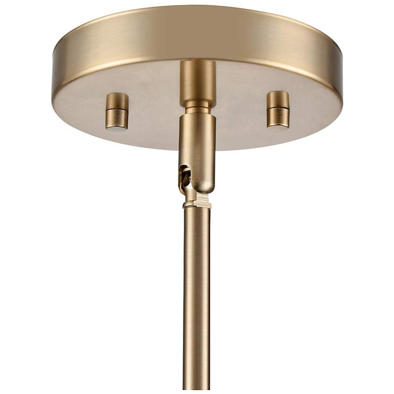 Image 5 Verlana 5" Wide 1-Light Pendant in Modern Gold more views