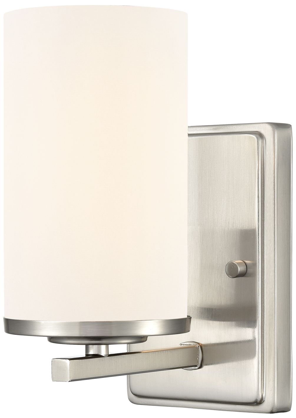 Image 2 Verlana 8.75" High 1-Light Wall Sconce in Brushed Nickel