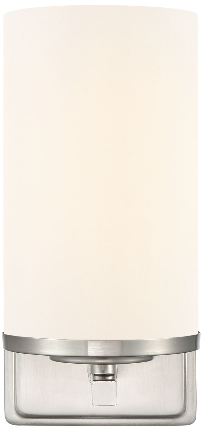 Image 3 Verlana 8.75" High 1-Light Wall Sconce in Brushed Nickel more views