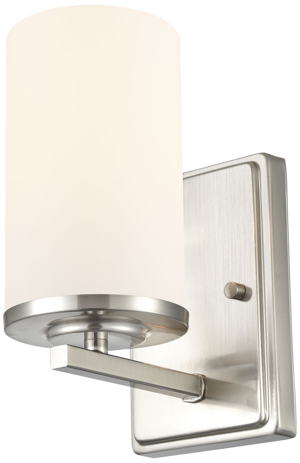 Image 4 Verlana 8.75" High 1-Light Wall Sconce in Brushed Nickel more views