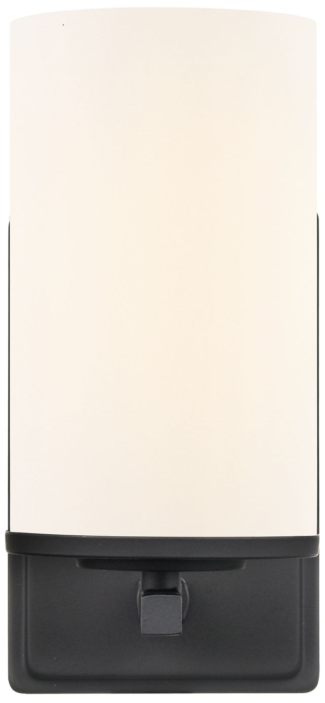 Image 3 Verlana 8.75" High 1-Light Wall Sconce in Matte Black more views