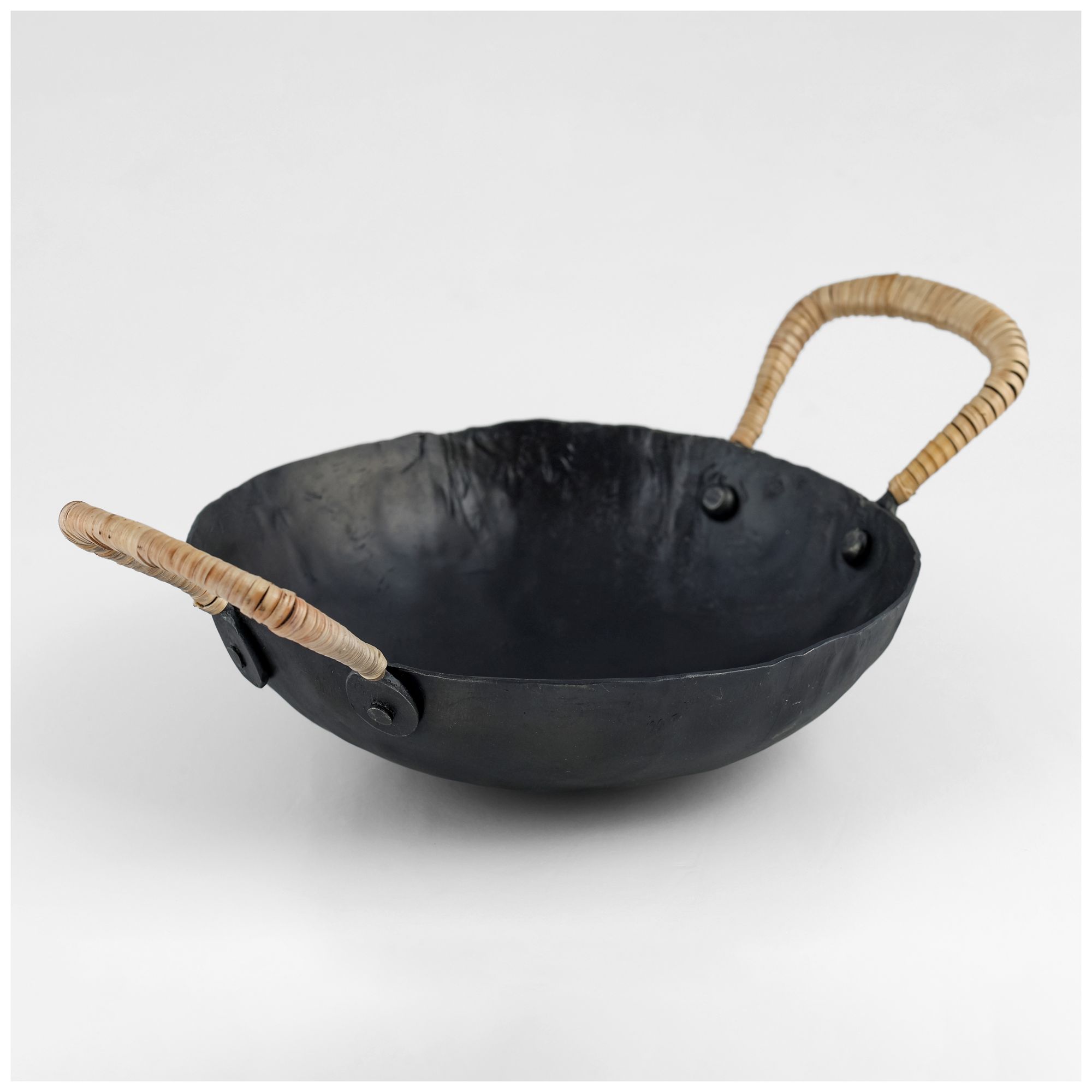 Image 2 Verma Hammered Iron Catchall more views