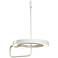 Vermont Modern Ringo 11 3/4"W Satin White LED Mini Pendant
