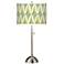 Vernaculis I Giclee Brushed Nickel Table Lamp