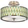 Vernaculis I Giclee Glow 14" Wide Ceiling Light