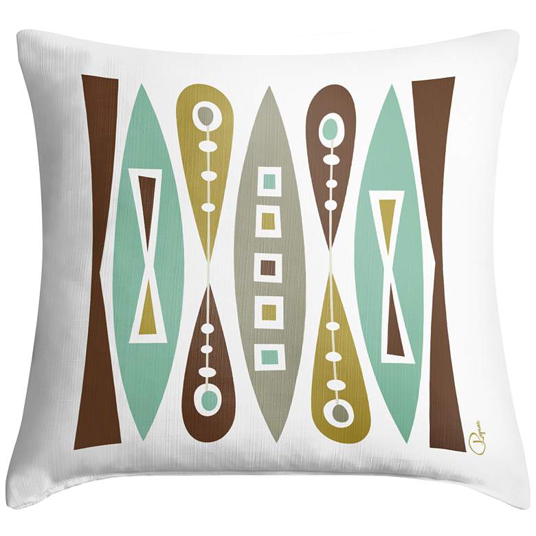 Image 1 Vernaculis II 18 inch Square Throw Pillow