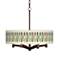 Vernaculis II Ava 6-Light Bronze Pendant Chandelier