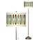 Vernaculis II Brushed Nickel Pull Chain Floor Lamp