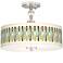 Vernaculis II Giclee 16" Wide Semi-Flush Ceiling Light