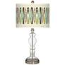 Vernaculis II Giclee Apothecary Clear Glass Table Lamp