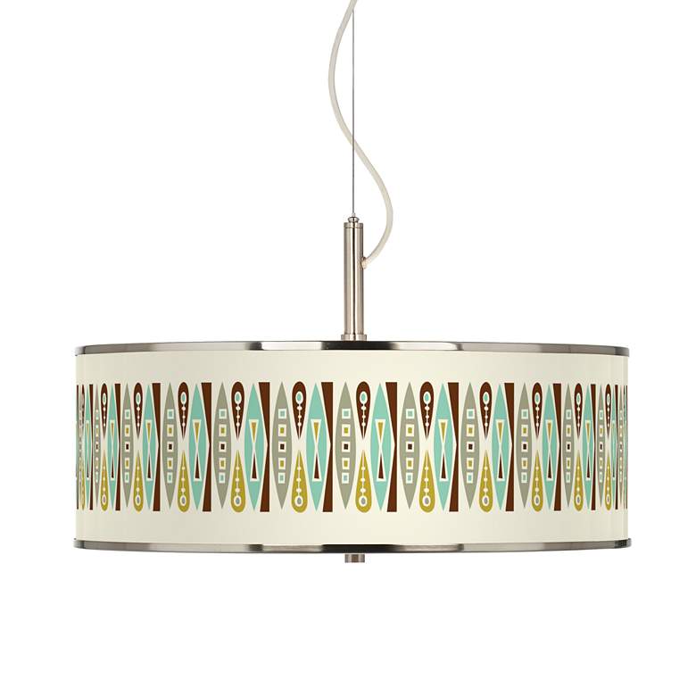 Image 1 Vernaculis II Giclee Glow 20" Wide Modern Pendant Light by Ragnar