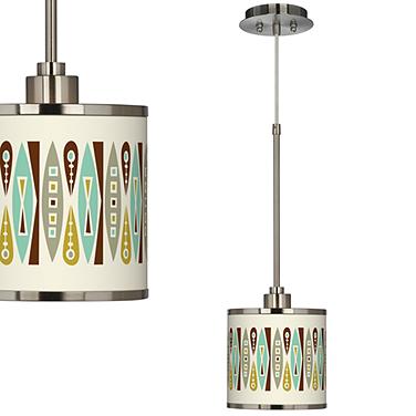 Vernaculis II Giclee Glow Mini Pendant Light